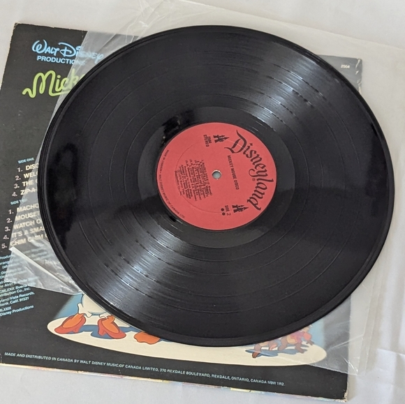 3 for $20 Micky mouse disco LP vinyl record - surface scratches - Picture 8 of 8